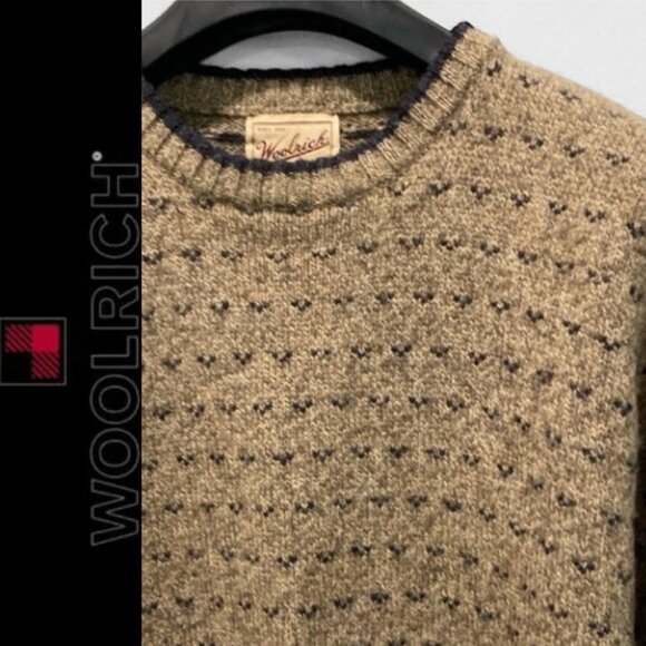 Woolrich Other - Woolrich Brown and black HERITAGE Wool Sweater size extra large